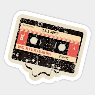 Janis Joplin Classic Sticker